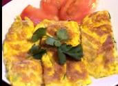 Thai Egg And Shrimps Omelet 